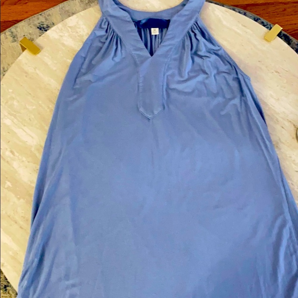 Blue Rain periwinkle shift dress